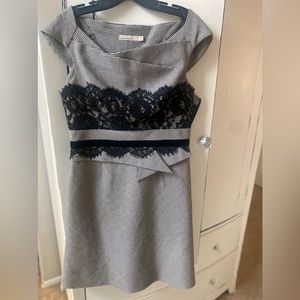 Karen Millen dress with lace, size US 8